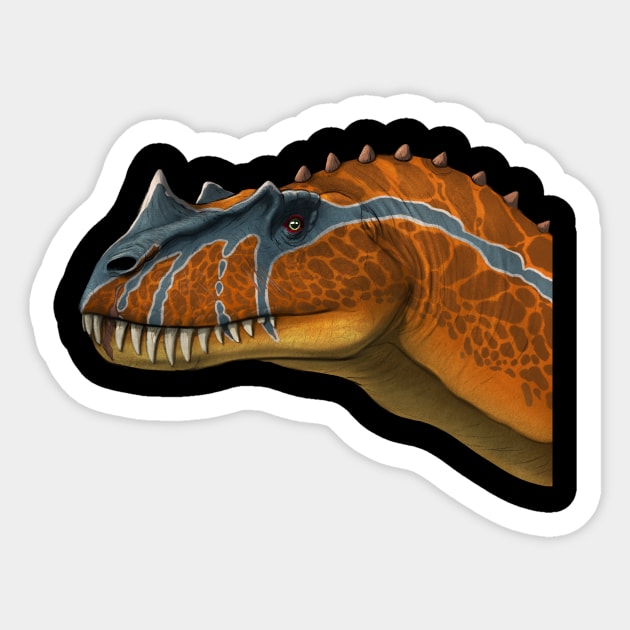 Ceratosaurus Sticker by thek560